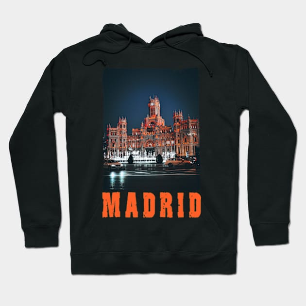 madrid Hoodie by teehood